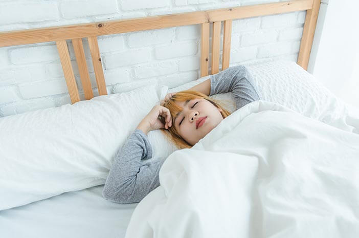 การนอนหงายทำให้เกิดภาวะหยุดหายใจขณะหลับ