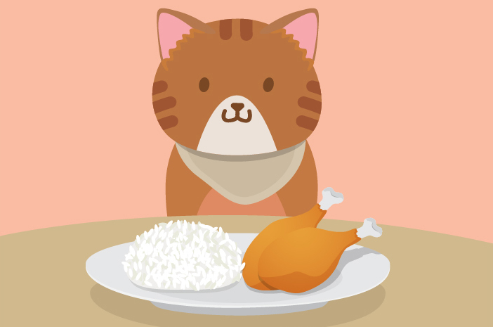 人間の食べ物は猫が食べるのに安全ですか？